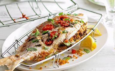 How to cook a whole snapper