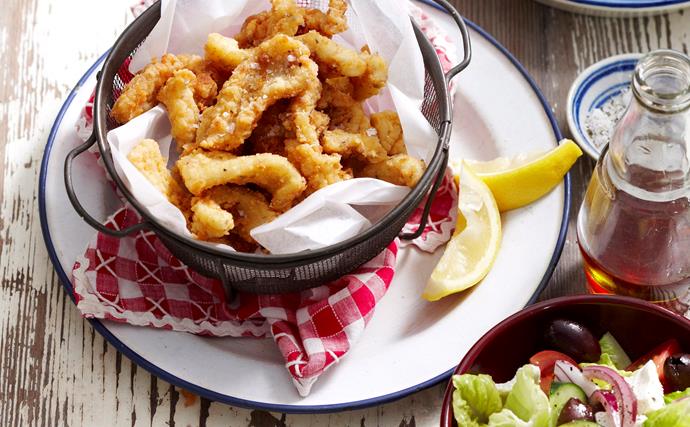 calamari and chips recipe