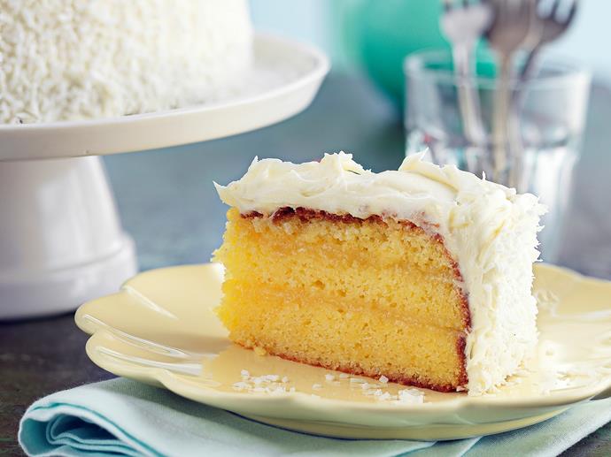 **[Lemon curd cake with coconut frosting](https://www.womensweeklyfood.com.au/recipes/lemon-curd-cake-with-coconut-frosting-25790|target="_blank")**