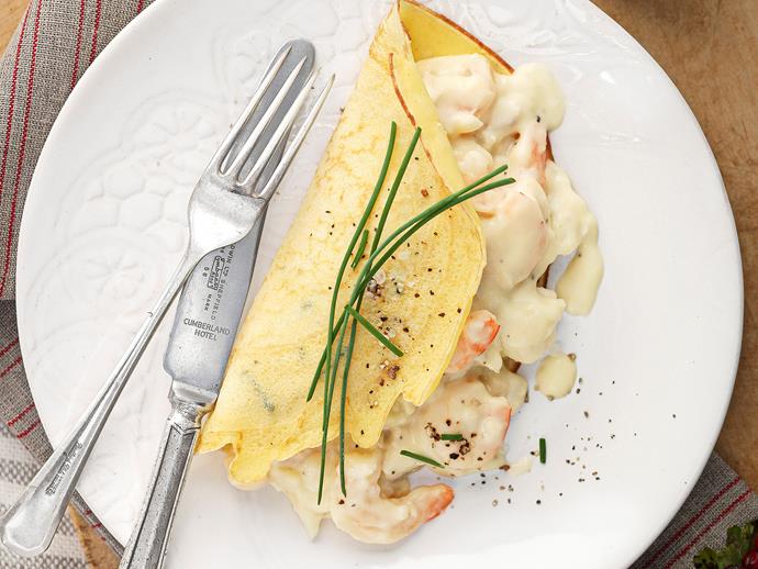 **[Seafood crepes](http://www.womensweeklyfood.com.au/recipes/seafood-crepes-26899|target="_blank")**