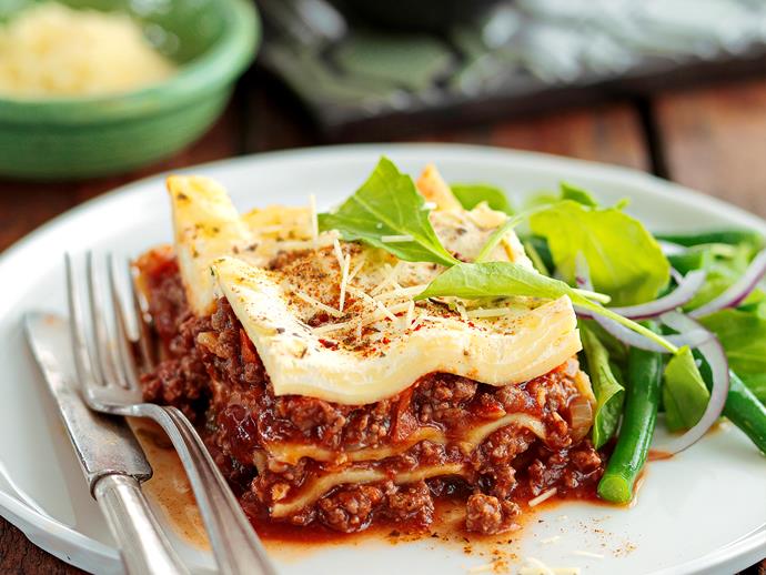 **[Lasagne-style crock-pot](https://www.womensweeklyfood.com.au/recipes/lasagne-style-crock-pot-26172|target="_blank")**

Here's another way of making this humble family favourite even easier! I have added the grated carrot and baby spinach to the mix so you will only need a simple salad to serve. Plus my cheat's version of a white cheese sauce make this dish as easy as possible.