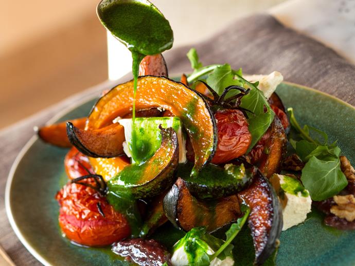 **[Warm autumnal salad](https://www.womensweeklyfood.com.au/recipes/warm-autumnal-salad-26506|target="_blank")**

A roasted root vegetable salad will still taste great as leftovers the next day.
