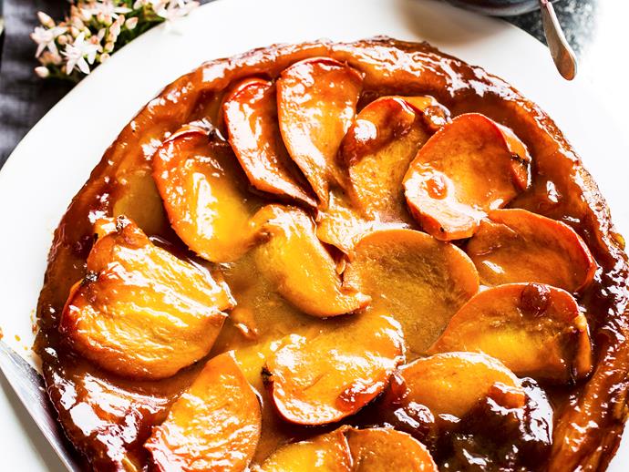 **[Persimmon tarte tatin](https://www.womensweeklyfood.com.au/recipes/persimmon-tarte-tatin-26830|target="_blank")**

The tangy chill of the sorbet cuts through the sweet, warm tarte tatin.