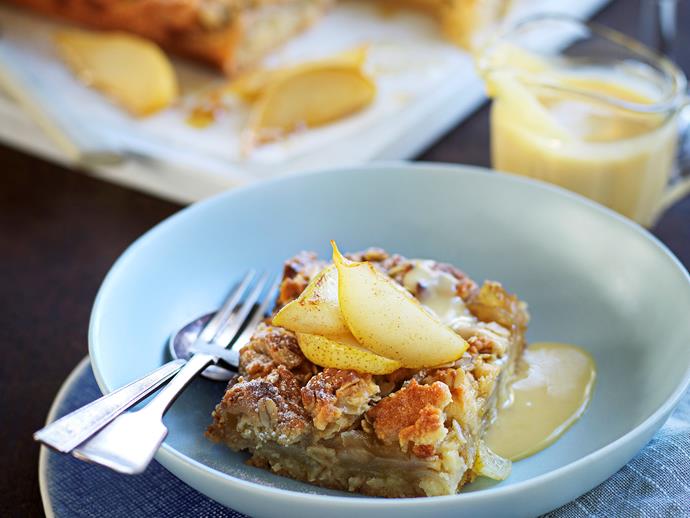 **[Pear and ginger crumble](https://www.womensweeklyfood.com.au/recipes/pear-and-ginger-crumble-25745|target="_blank")**

You could also use apples or add spices and flaked almonds to the mix.
