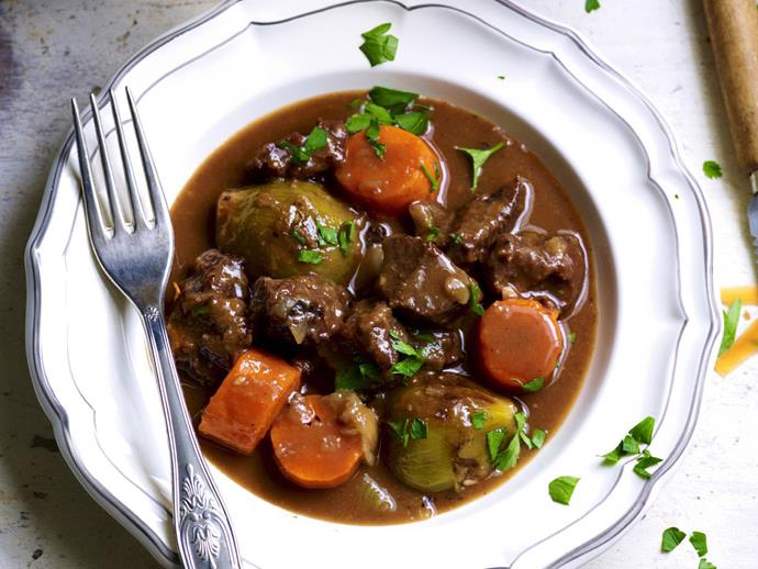 **[Pressure-cooked beef cheeks with red wine and carrots](https://www.womensweeklyfood.com.au/recipes/pressure-cooked-beef-cheeks-with-red-wine-and-carrots-6275|target="_blank")**

A bold and hearty stew that celebrates the warmth of fresh spices and tender beef cheeks. This winter staple is best made in an electric pressure cooker which significantly cuts down on the cooking time.