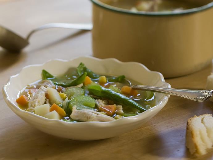 **[Chicken and vegetable soup](https://www.womensweeklyfood.com.au/recipes/chicken-and-vegetable-soup-13877|target="_blank")**

Chicken soup is used for medicinal purposes across just about all cultures. We can't guarantee a magic cure of whatever ails you, but you can be sure that this soup is healthy and delicious.