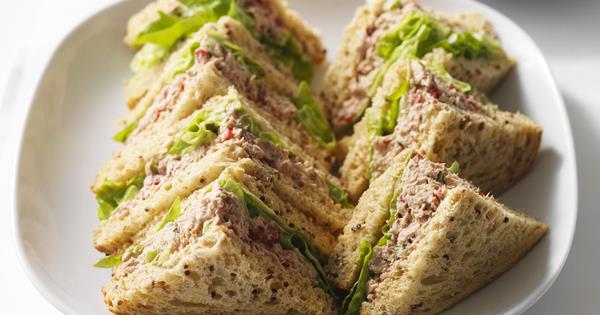 Tuna salad sandwiches | Australian Women's Weekly Food