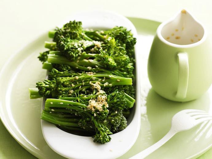 **[Broccolini with honey](https://www.womensweeklyfood.com.au/recipes/broccolini-with-honey-16521|target="_blank")**