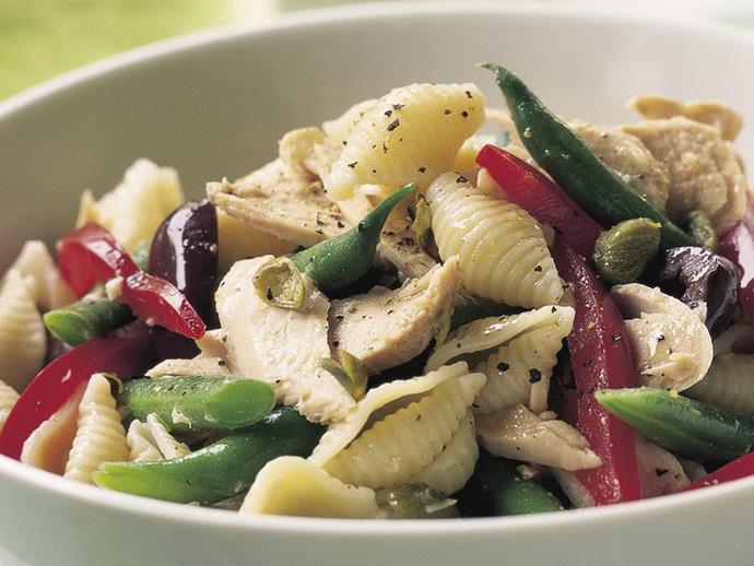 **[Tuna with shells, capers, olives and green beans](https://www.womensweeklyfood.com.au/recipes/tuna-with-shells-capers-olives-and-green-beans-12861|target="_blank")**

This quick pasta dish uses tinned tuna, which is packed full of nutrients and of course, omega-3 fatty acids. Together with the olives, it packs a big flavour punch.