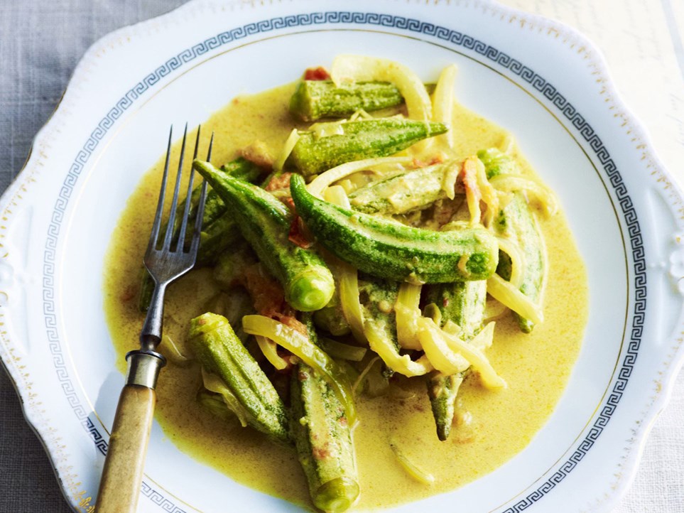 May is the time for finding delicious in-season **okra**. Whip this versatile veg up into a [fragrant okra curry](https://www.womensweeklyfood.com.au/recipes/okra-curry-12434|target="_blank"), serve it [stir-fried with chicken](https://www.womensweeklyfood.com.au/recipes/chicken-and-okra-11975|target="_blank") or in a classic Louisiana-style [chicken and chorizo gumbo](https://www.womensweeklyfood.com.au/recipes/chicken-chorizo-and-okra-gumbo-10021|target="_blank").