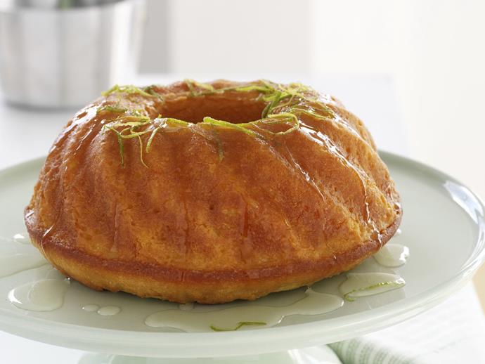 **[Lime syrup buttermilk cake](https://www.womensweeklyfood.com.au/recipes/lime-syrup-buttermilk-cake-12227|target="_blank")**

Pop the kettle on and enjoy a thick slice of this zesty buttermilk cake drizzled in lime syrup.