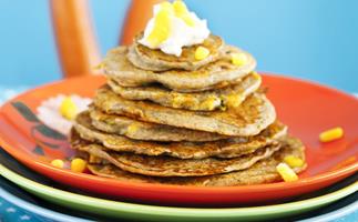 savoury buckwheat pancakes