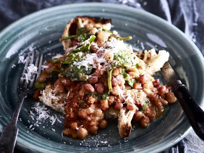 **[Bean and spinach ragù](https://www.womensweeklyfood.com.au/recipes/bean-and-spinach-ragu-11536|target="_blank")**

A traditional Sunday lunch for many Italian families - this ragu is a flavour-filled delight.