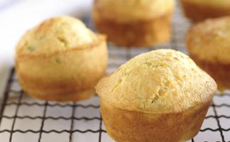 Triple-cheese muffins