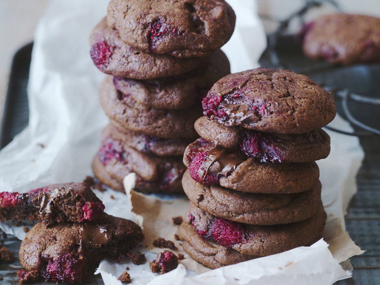 Treat Mum with these indulgent [chocolate chunk cookies](http://www.foodtolove.co.nz/recipes/chocolate-chunk-and-raspberry-cookies-26831|target="_blank").