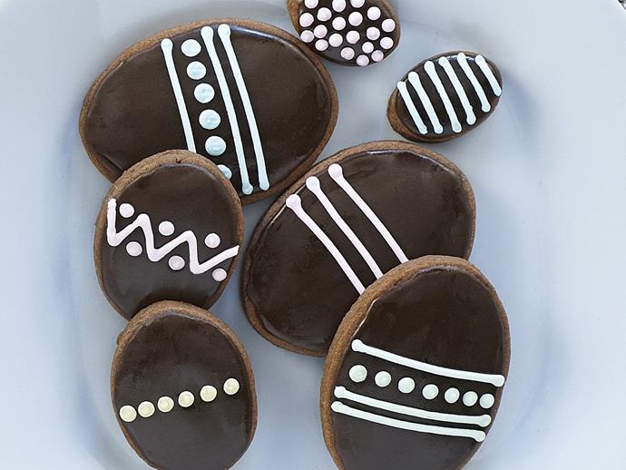 **[Chocolate ginger Easter egg biscuits](https://www.womensweeklyfood.com.au/recipes/chocolate-ginger-easter-eggs-11125|target="_blank"|rel="nofollow")**