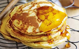 Beautiful buttermilk pancakes