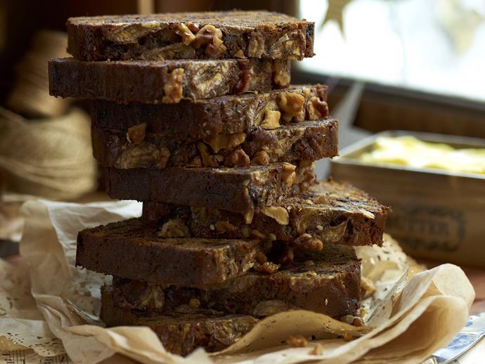 **[Spicy banana fruit loaf](https://www.womensweeklyfood.com.au/recipes/spicy-banana-fruit-loaf-4105|target="_blank")** 

Looking for something a little more adventurous? With nutmeg, ginger, chocolate and a range of dried fruits, this bread is bursting with phenomenal flavours.