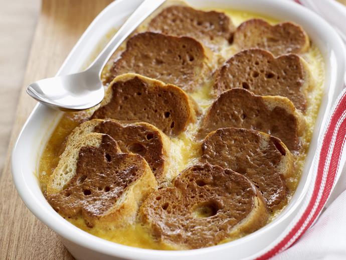 **[Banana caramel bread and butter pudding](https://www.womensweeklyfood.com.au/recipes/banana-caramel-bread-and-butter-pudding-10187|target="_blank")**
