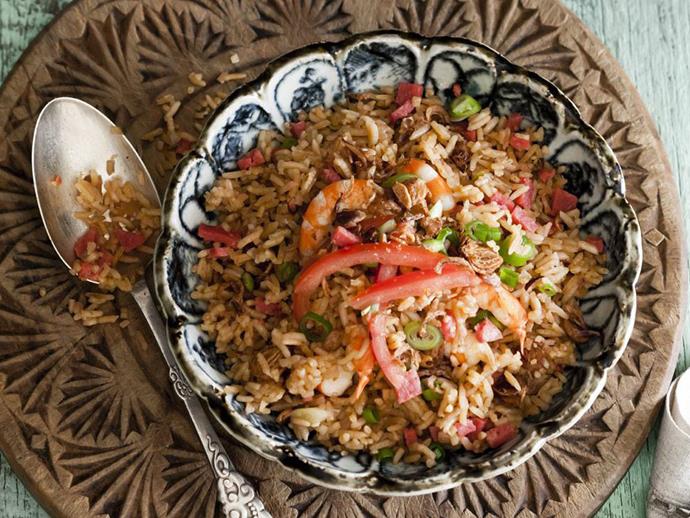 **[Indonesian-style fried rice](https://www.womensweeklyfood.com.au/recipes/indonesian-style-fried-rice-10000|target="_blank")**