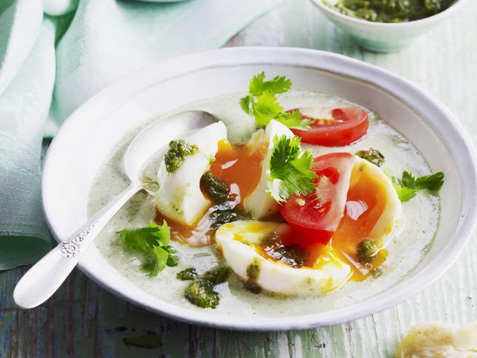 [Soft-boiled eggs with herbed curry and yoghurt recipe.]https://www.womensweeklyfood.com.au/recipes/soft-boiled-eggs-with-herbed-curry-and-yogurt-3650|target="_blank")