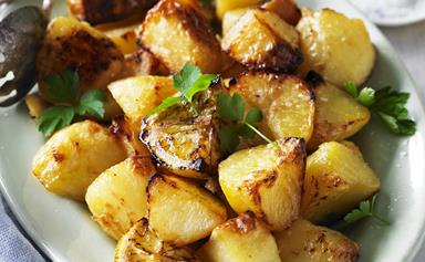 Lemon roasted potatoes