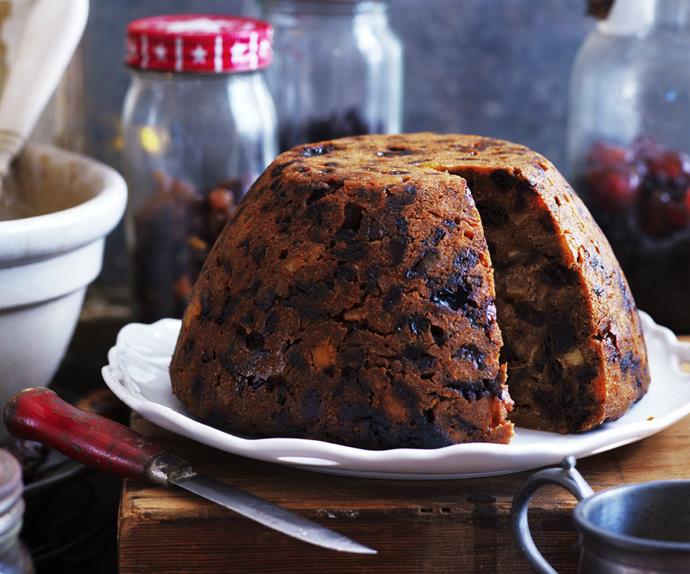 chocolate stout steamed pudding