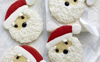 giant santa claus cookies