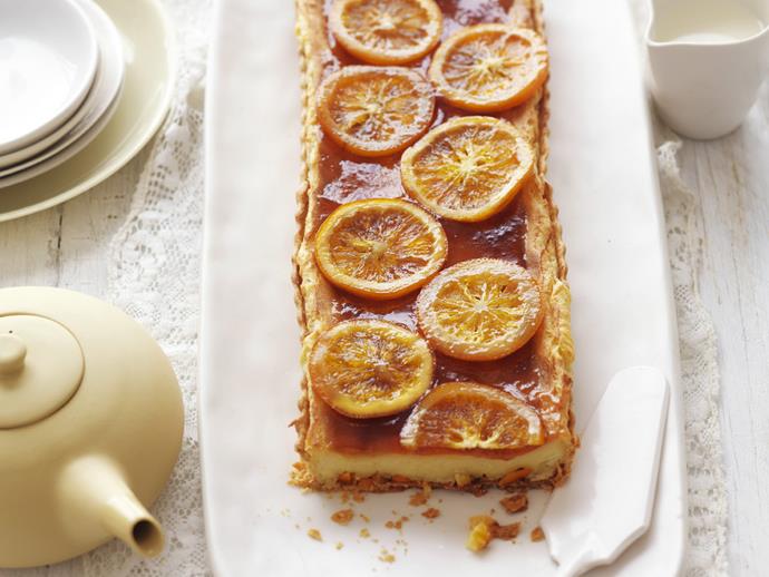 **[Vanilla citrus tart](https://www.womensweeklyfood.com.au/recipes/vanilla-citrus-tart-8473|target="_blank")**