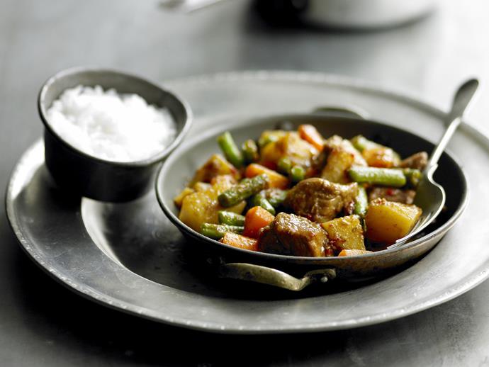 **[Pork and vegetable vindaloo](http://www.womensweeklyfood.com.au/recipes/pork-and-vegetable-vindaloo-3243|target="_blank")**

This is often the hottest dish on a restaurant menu - you may need milk or lassi (yogurt drink) to counteract the "chilli burn".