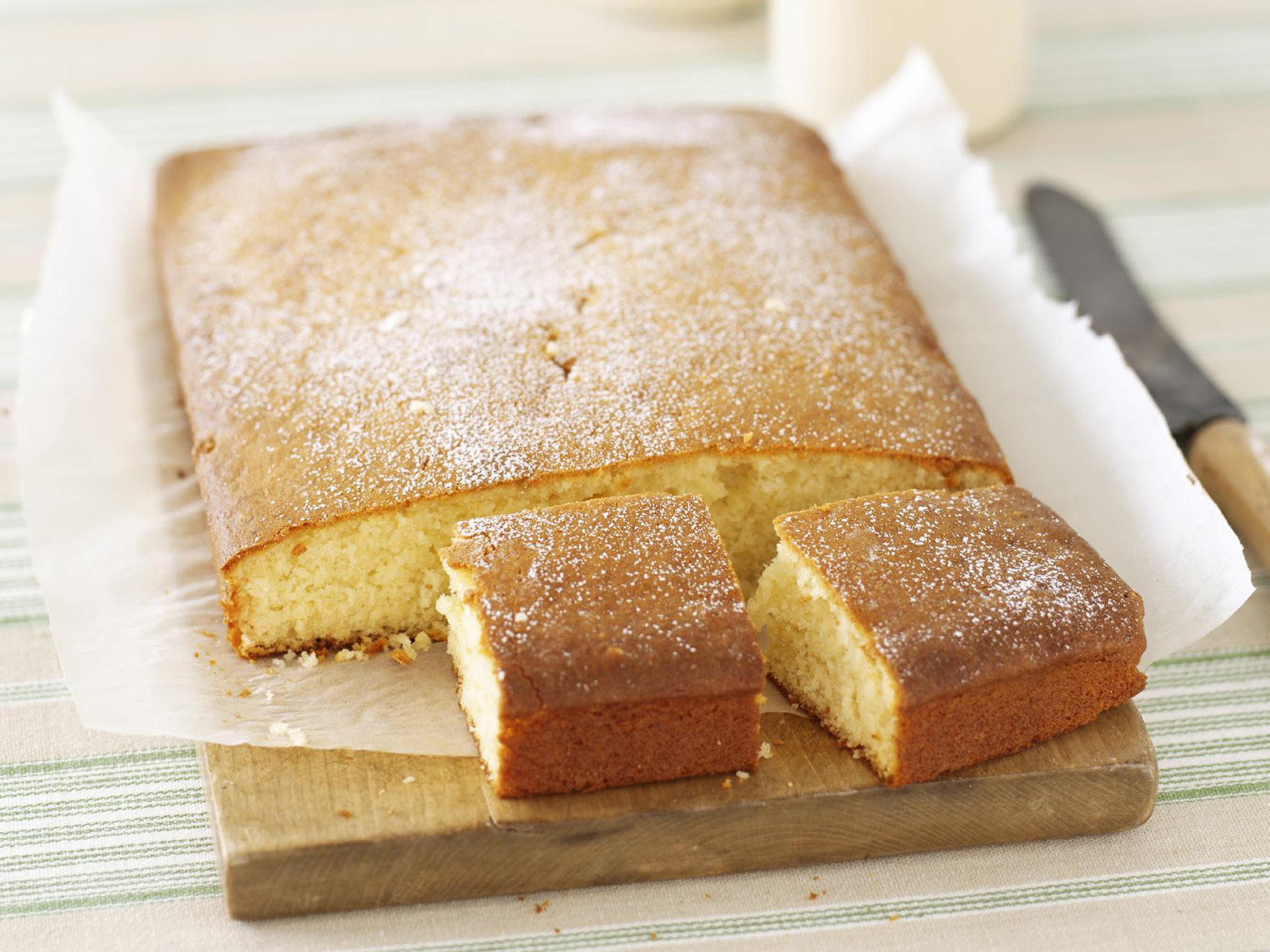 Lighter lemon drizzle cake recipe | BBC Good Food