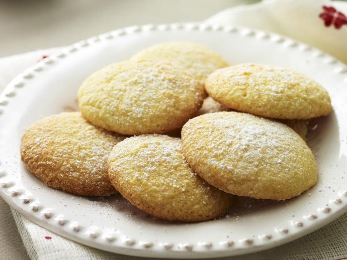 **[Ghoriba biscuits](http://www.womensweeklyfood.com.au/recipes/ghoriba-biscuits-14871|target="_blank")**

These Middle Eastern biscuits are perfumed with orange flower water.