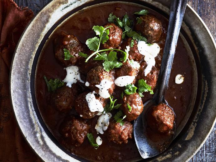 **[Moroccan beef meatballs](https://www.womensweeklyfood.com.au/recipes/moroccan-beef-meatballs-6251|target="_blank")**