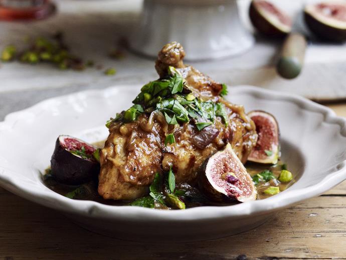 **[Chicken and fig tagine](https://www.womensweeklyfood.com.au/recipes/chicken-and-fig-tagine-14539|target="_blank")**