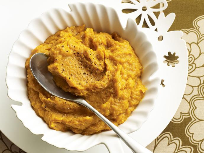 [Roast pumpkin and ginger mash](https://www.womensweeklyfood.com.au/recipes/roast-pumpkin-and-ginger-mash-5852|target="_blank")