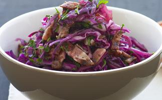 WARM RED CABBAGE & BACON SALAD