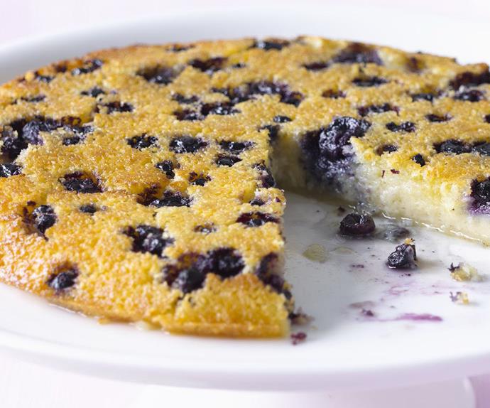 blueberry impossible pie