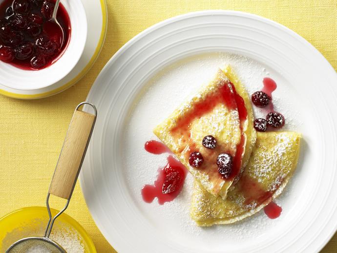 **[Crepes with cranberry orange sauce](http://www.womensweeklyfood.com.au/recipes/crepes-with-cranberry-orange-sauce-13832|target="_blank")**