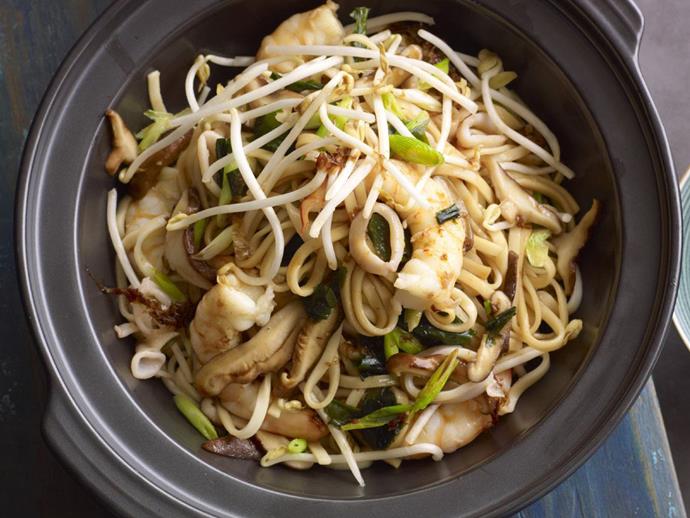 **[Seafood and udon noodle stir-fry](https://www.womensweeklyfood.com.au/recipes/seafood-and-udon-noodle-stir-fry-5698|target="_blank")**