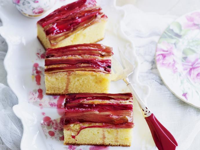 **[Rhubarb frangipane cake](https://www.womensweeklyfood.com.au/recipes/rhubarb-frangipane-cake-5615|target="_blank")**