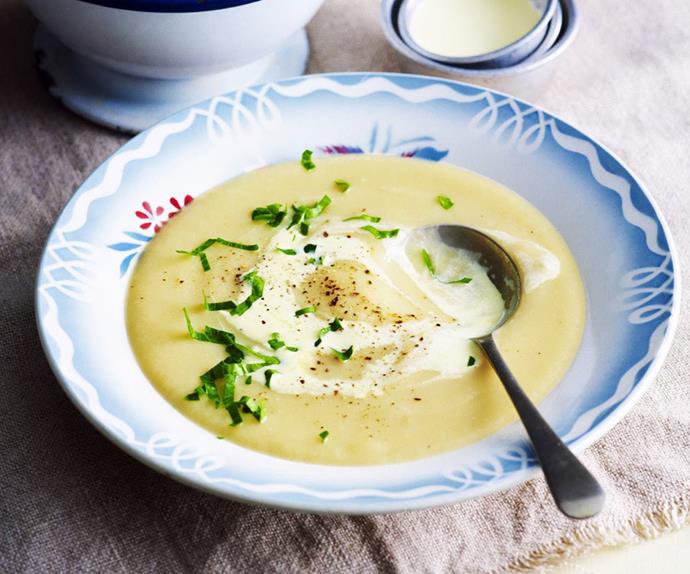 Cauliflower and parsnip soup | Australian Women's Weekly Food