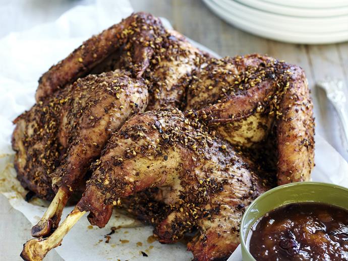 [Asian-spiced barbecued turkey](https://www.womensweeklyfood.com.au/recipes/asian-spiced-barbecued-turkey-13139|target="_blank")