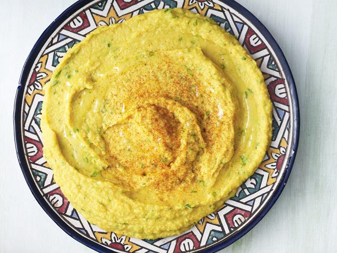 **[Turmeric hummus](https://www.womensweeklyfood.com.au/recipes/turmeric-hummus-13243|target="_blank")**

Turmeric hummus is a delicious addition to a [beef and hummus wrap](https://www.womensweeklyfood.com.au/recipes/spiced-beef-and-hummus-wraps-6612|target="_blank") or [dip platter](https://www.womensweeklyfood.com.au/recipes/dip-platter-17855|target="_blank"), with turmeric introducing a welcome tang to the classic chickpea dip.