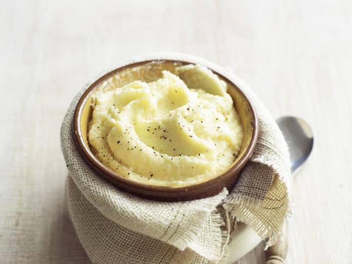 [Celeriac mash](https://www.womensweeklyfood.com.au/recipes/celeriac-mash-12401|target="_blank")

Creamy and delicious, when it comes to side dishes this celeriac mash is a star.