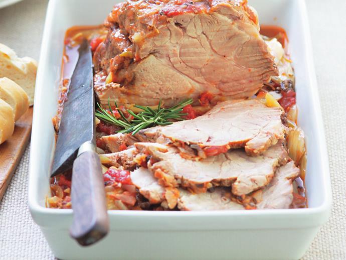 Slice this delicious [Italian-style roast pork](https://www.womensweeklyfood.com.au/recipes/italian-roasted-pork-12438|target="_blank") thickly and serve with creamy mashed potato and salad for a delicious special occasion family meal.