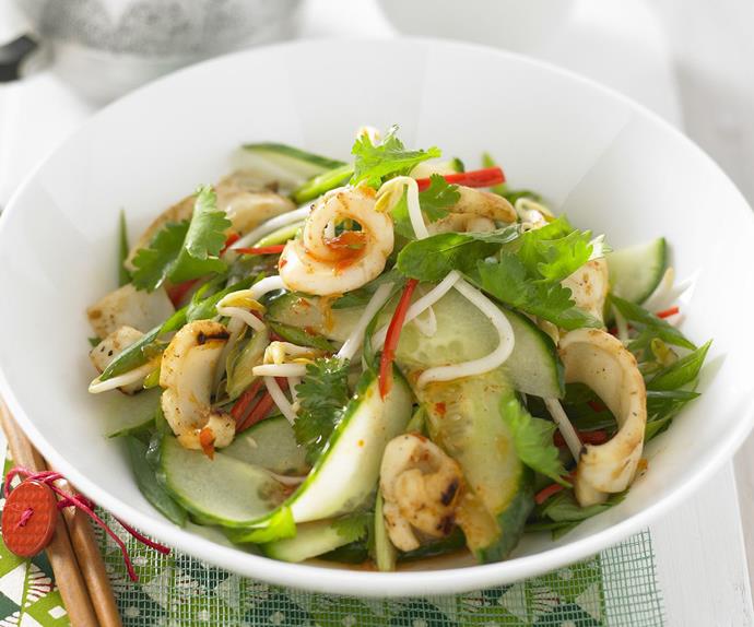 Chilli squid salad | Australian Women's Weekly Food