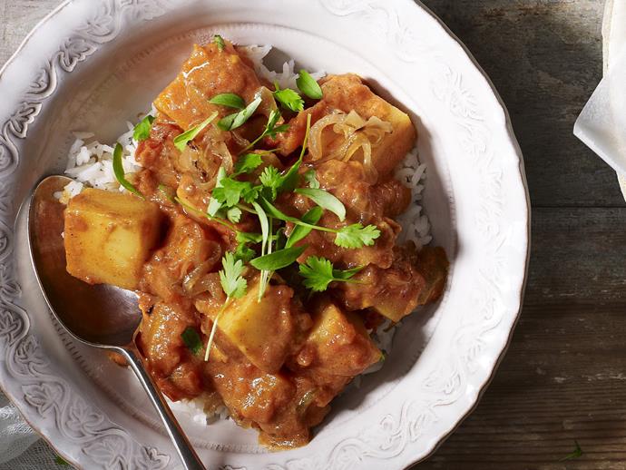 **[Potato and kumara curry](https://www.womensweeklyfood.com.au/recipes/potato-and-kumara-curry-11773|target="_blank")**

In Indian cooking terms, masala simply means ground or blended spices (incidentally, the word has become slang for "mix" or "mixture"), so a masala can be whole spices, or a paste or a powder.