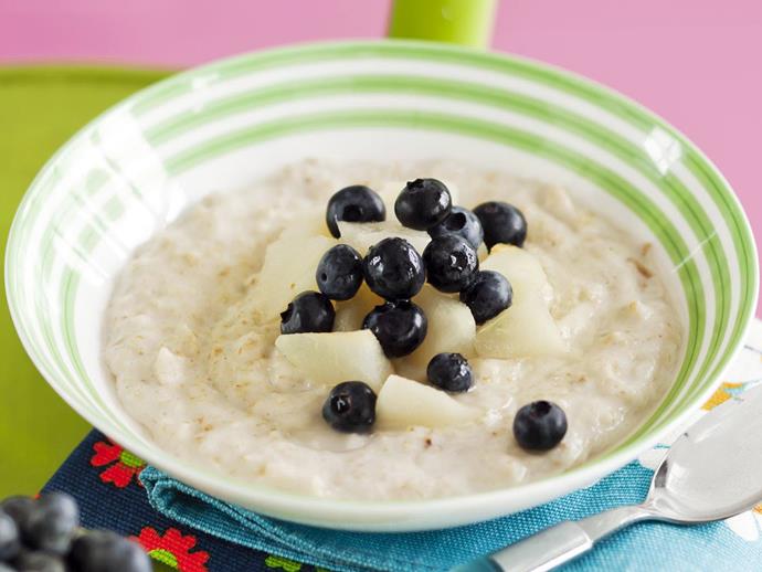 **[Porridge with pear compote](https://www.womensweeklyfood.com.au/recipes/porridge-with-pear-compote-4797|target="_blank")**