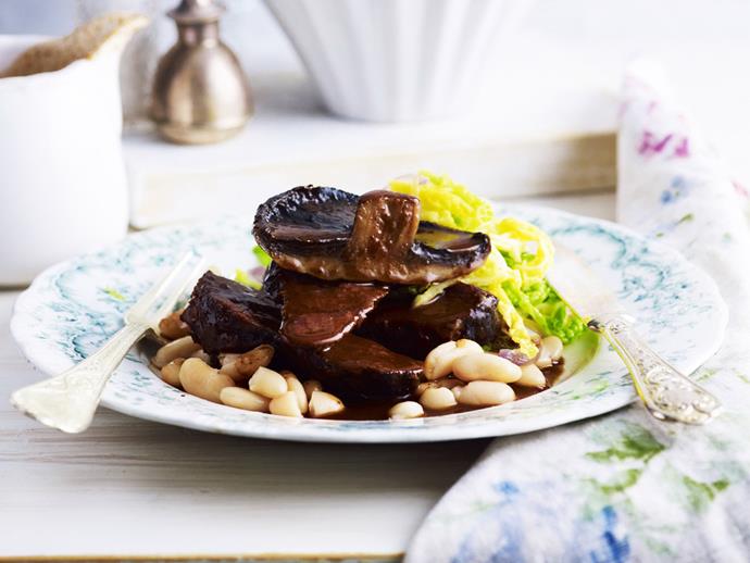 **[Beef cheeks with mushrooms and braised cabbage](https://www.womensweeklyfood.com.au/recipes/beef-cheeks-with-mushrooms-and-braised-cabbage-11611|target="_blank")**

This melt-in-your-mouth beef stew is full of flavour and perfect for a cold night. Served with earthy mushrooms and braised cabbage for a full meal.