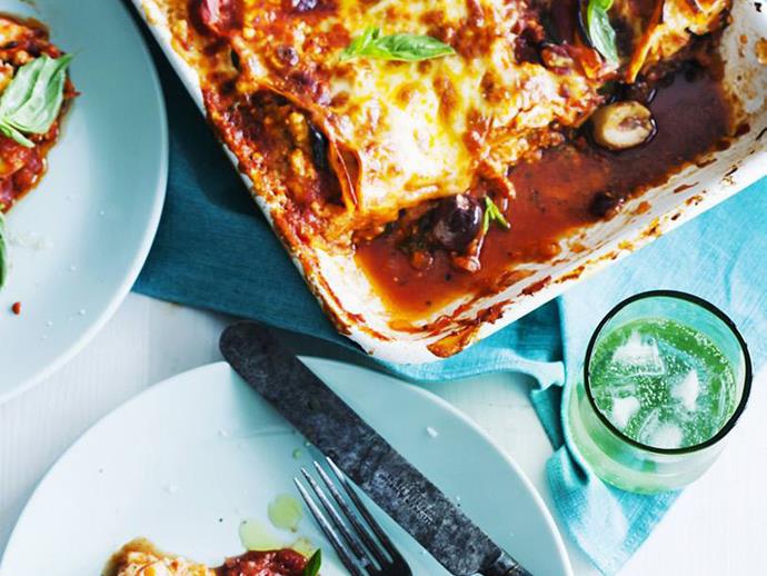 **[Frying pan vegetable and ricotta lasagne](https://www.womensweeklyfood.com.au/recipes/frying-pan-vegetable-and-ricotta-lasagne-11628|target="_blank")**